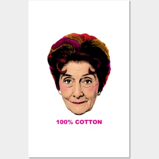 100% Cotton - Dot Cotton Posters and Art